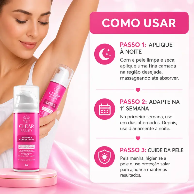 Clear Beauty Clareador Corporal