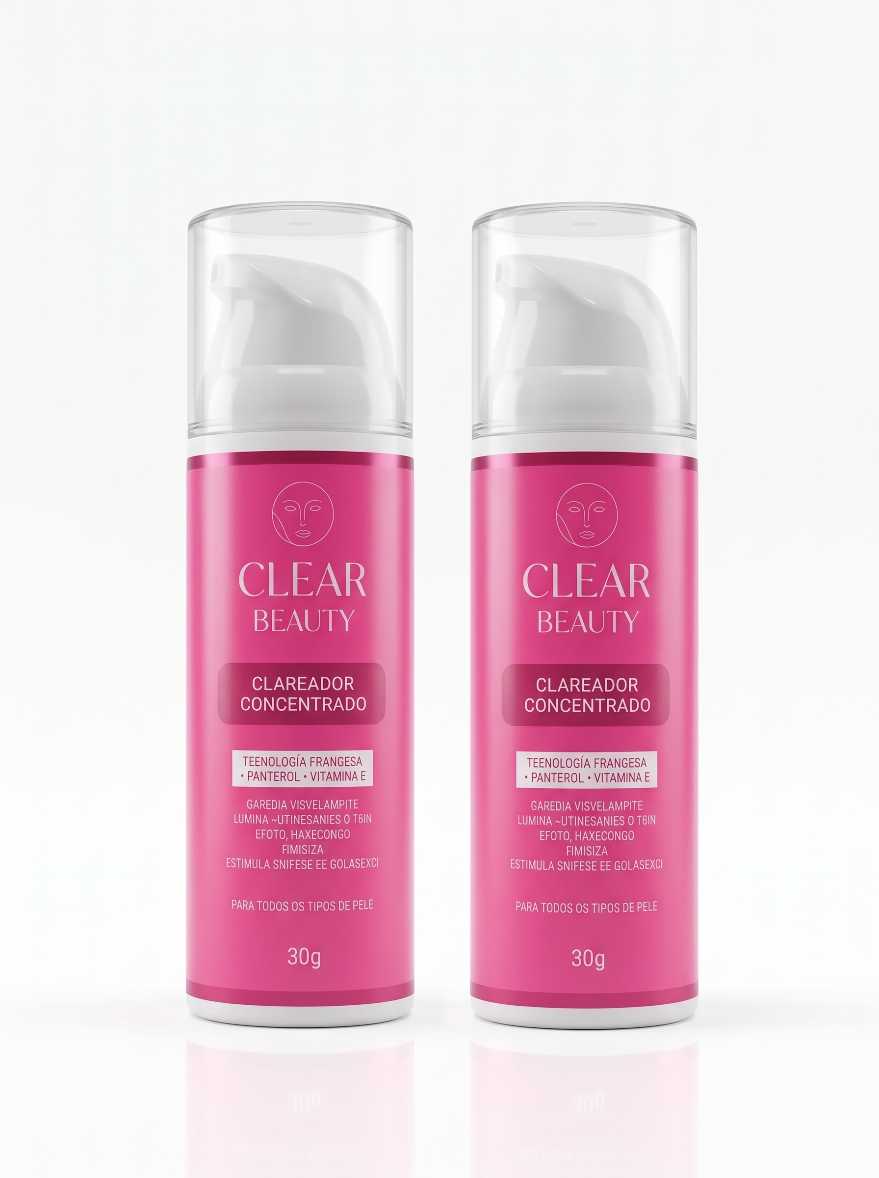 Clear Beauty Clareador 2 unidades
